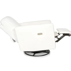 Motorized Gliders|Gliders-Oilo Drew Swivel Glider with Power Recline (Grade C)