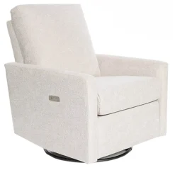 Motorized Gliders|Gliders-Oilo Drew Swivel Glider with Power Recline (Grade C)