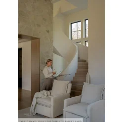 Motorized Gliders|Gliders-Oilo Drew Swivel Glider with Power Recline (Grade C)