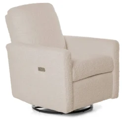 Motorized Gliders|Gliders-Oilo Drew Swivel Glider with Power Recline (Grade D)