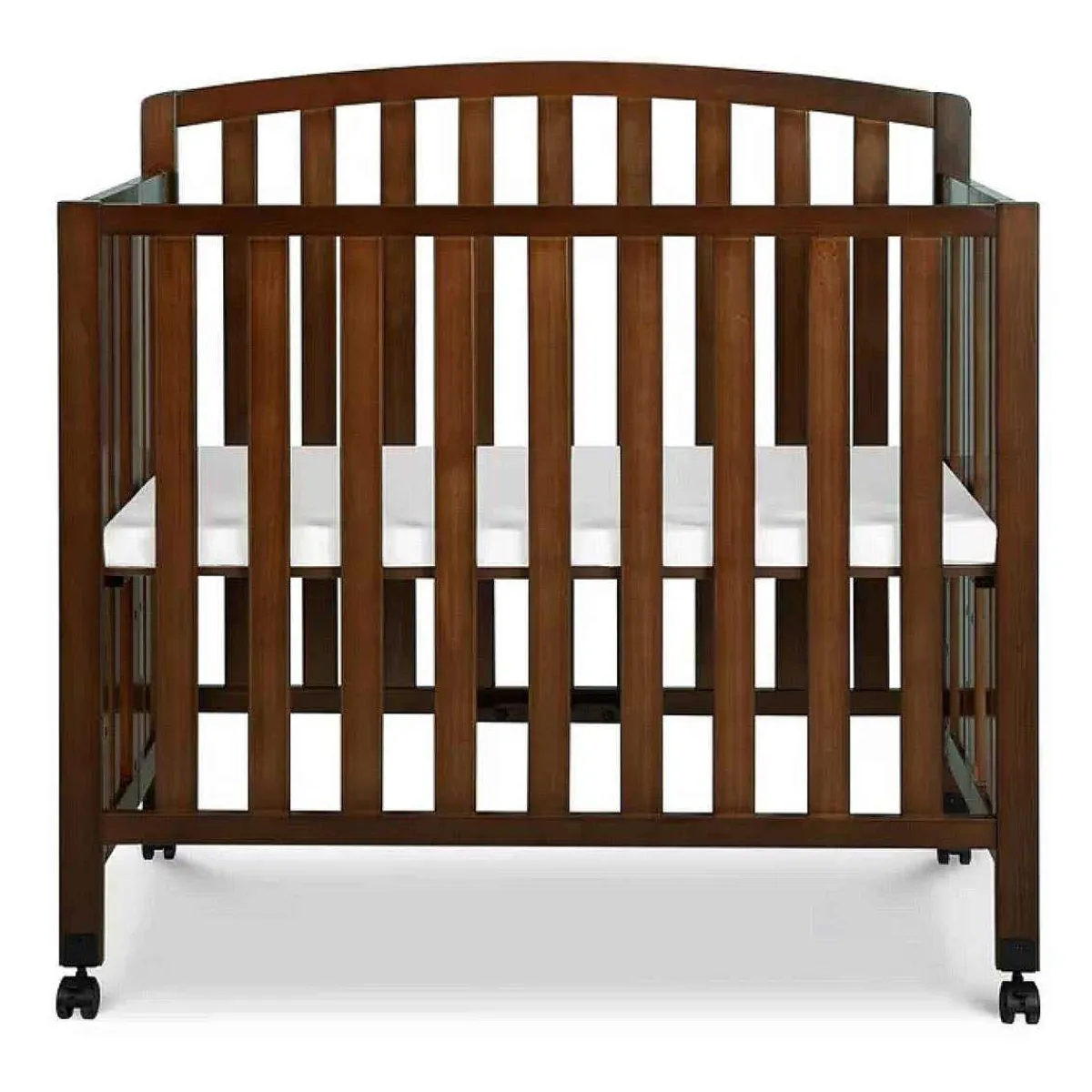 Mini Cribs|Convertible Cribs-DaVinci Dylan 3-in-1 Folding Convertible Mini Crib