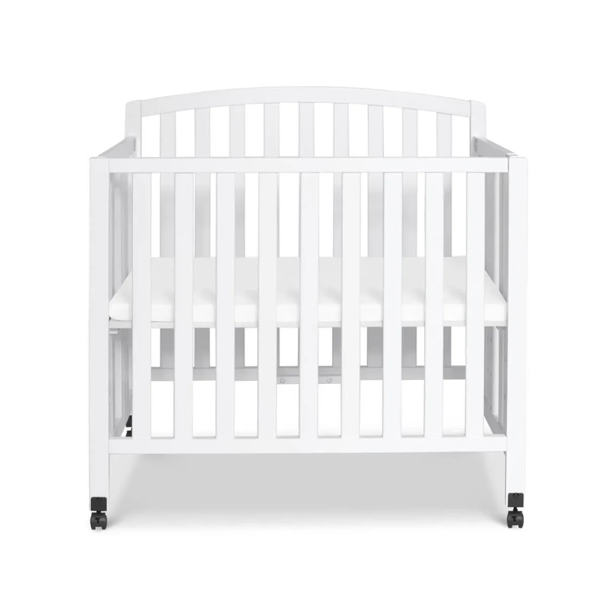 Mini Cribs|Convertible Cribs-DaVinci Dylan 3-in-1 Folding Convertible Mini Crib