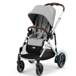 All-Terrain Strollers|Single-To-Double Strollers-Cybex e-Gazelle S Stroller