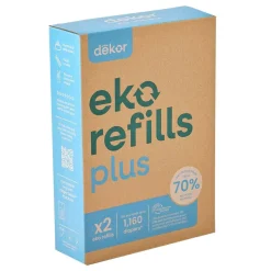 Inserts + Refills|Diaper Pails-Dekor Eko Plus Refill (2 Pack)