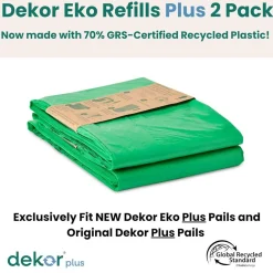 Inserts + Refills|Diaper Pails-Dekor Eko Plus Refill (2 Pack)