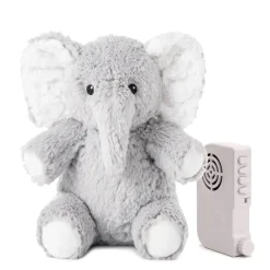 Plush Animals|Sound + Light Machines-Cloud B Elliot the Elephant On the Go