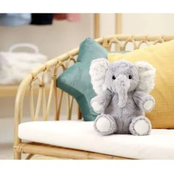 Plush Animals|Sound + Light Machines-Cloud B Elliot the Elephant On the Go