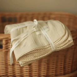 Blankets-Avery Row Embroidered Muslin Blanket