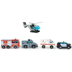 Cars + Trucks|Pretend Play-Tender Leaf Toys Emergency Vehicles