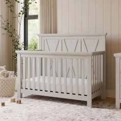 Convertible Cribs-Monogram by Namesake Emory Farmhouse 4-in-1 Crib