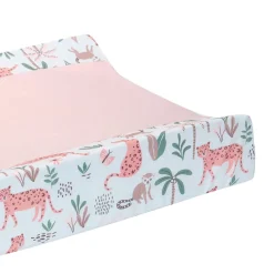 Changing Pads + Covers-Lambs & Ivy Enchanted Safari Changing Pad Cover