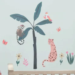 Wall Decor-Lambs & Ivy Enchanted Safari Wall Decals