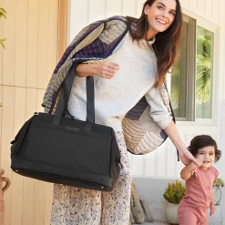 Diaper Bags-Skip Hop Endless Weekender Diaper Bag Black