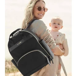 Diaper Bags-Skip Hop Envi-Luxe Diaper Backpack