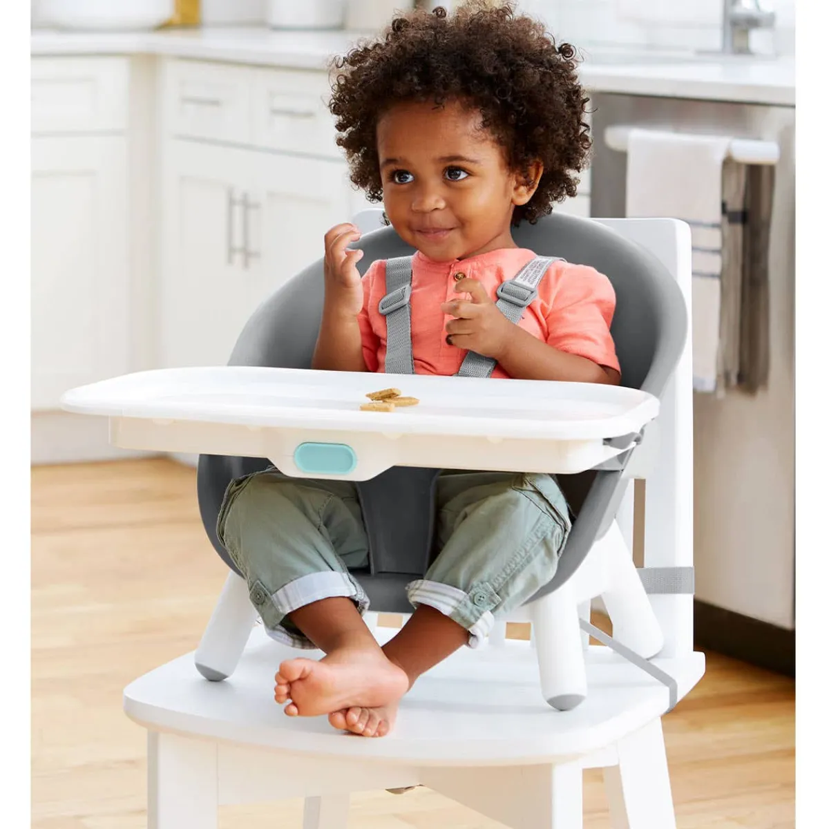 High Chairs & Boosters|Highchairs + Boosters-Skip Hop EON 4-in-1 Multi-Stage High Chair