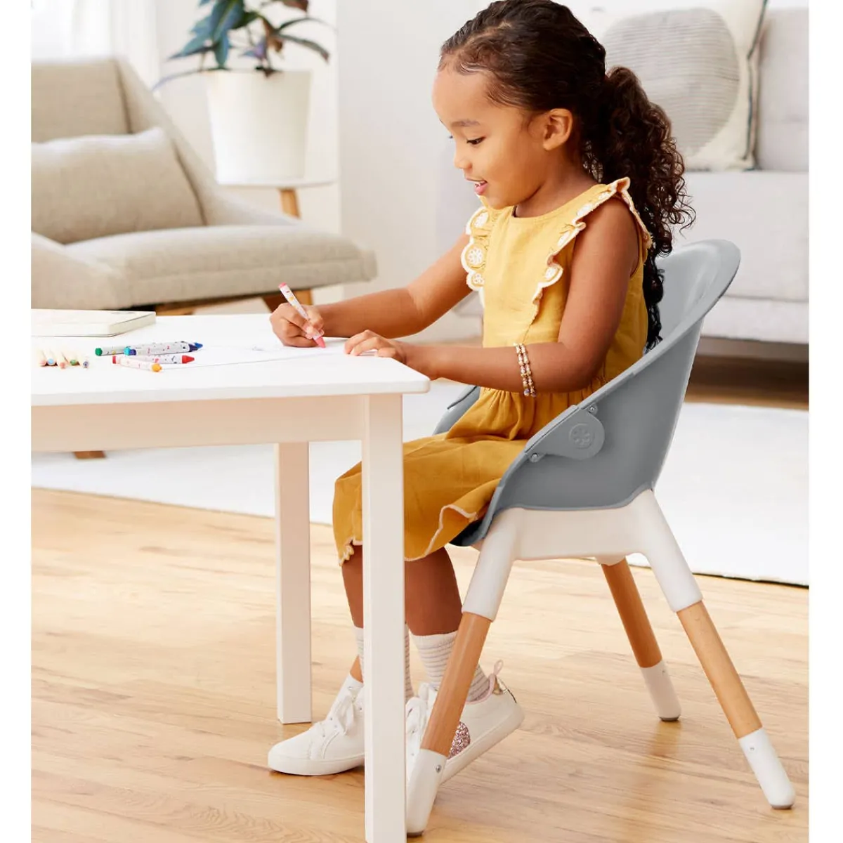 High Chairs & Boosters|Highchairs + Boosters-Skip Hop EON 4-in-1 Multi-Stage High Chair