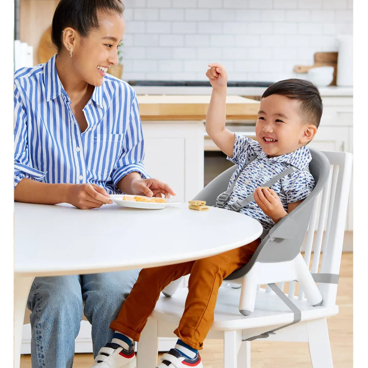 High Chairs & Boosters|Highchairs + Boosters-Skip Hop EON 4-in-1 Multi-Stage High Chair