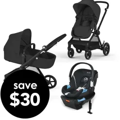 Travel Systems|Full-Sized Strollers-Cybex EOS 5-in-1 Travel System