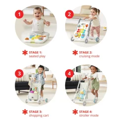 Baby Walkers|Play + Learn Toys-Skip Hop Explore & More Grow Along 4-in-1 Activity Walker