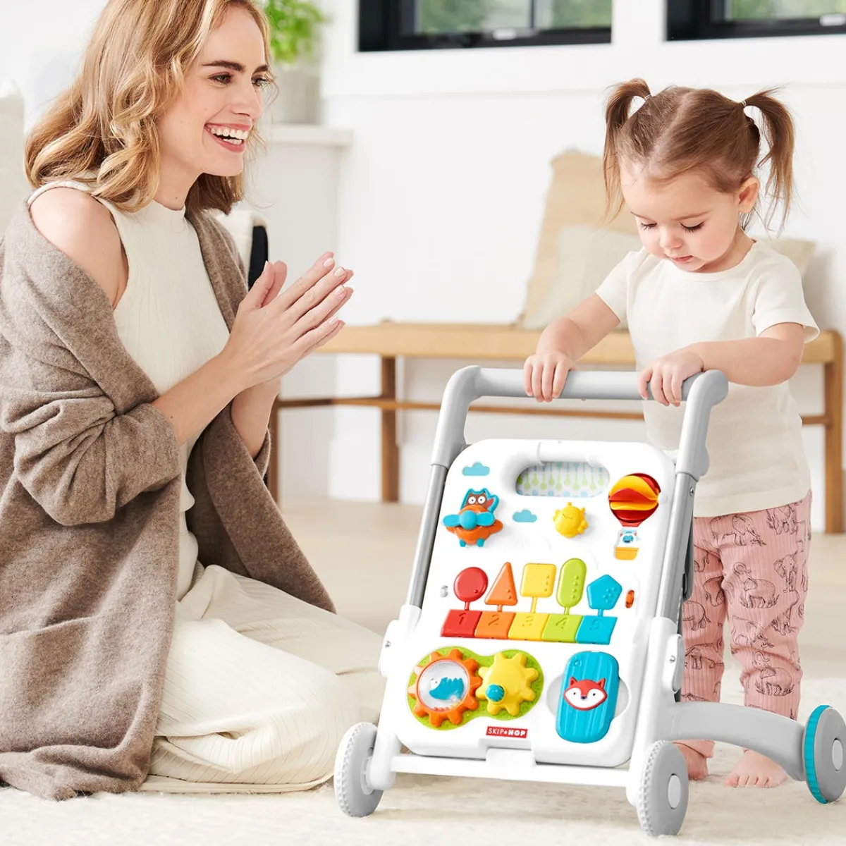 Baby Walkers|Play + Learn Toys-Skip Hop Explore & More Grow Along 4-in-1 Activity Walker