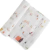 Blankets|Sleep Sacks + Wraps-Pehr Explore the World Swaddle
