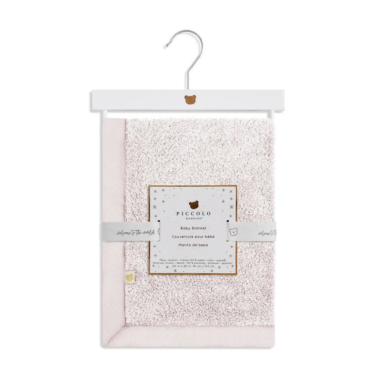 Blankets-Piccolo Bambino Eyelash Faux Fur Blanket