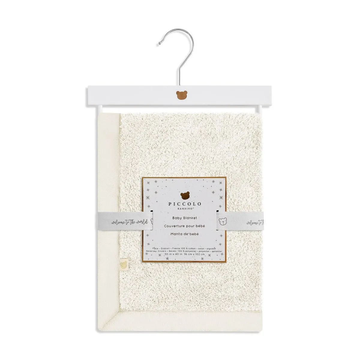 Blankets-Piccolo Bambino Eyelash Faux Fur Blanket
