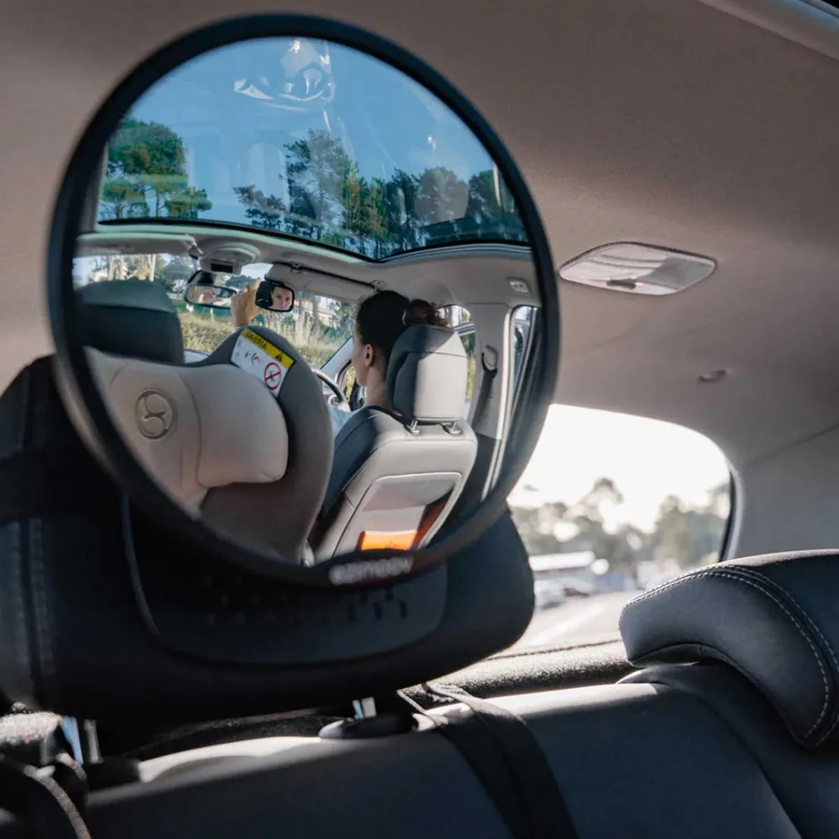 Car Seat Accessories-Ezimoov Ezi Mirror Round