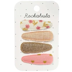 Hair Accessories-Rockahula Kids Fabric Clip Set