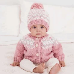 Sweaters + Jackets-Huggalugs Fairisle Cardigan