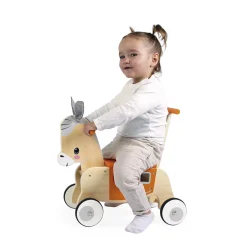 Wooden Toys|Ride-On Toys-Janod Farm Donkey Ride-On