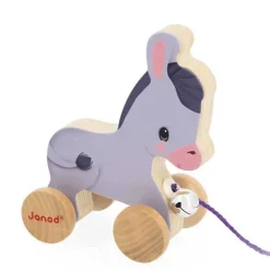 Cars + Trucks|Wooden Toys-Janod Farm Pull-Along