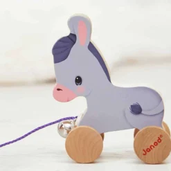 Cars + Trucks|Wooden Toys-Janod Farm Pull-Along