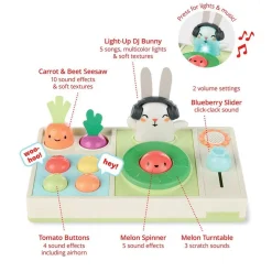 Musical Instruments|Pretend Play-Skip Hop Farmstand Let the Beet Drop DJ Set