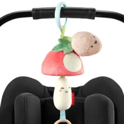 Stroller Toys-Skip Hop Farmstand Mushroom Stroller Toy