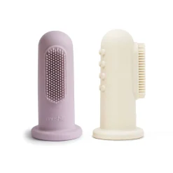 Oral Care-Mushie Finger Toothbrush (2 Pack)