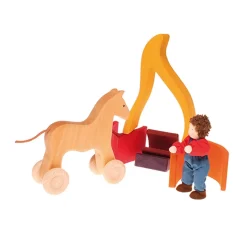 Wooden Toys|Play + Learn Toys-Grimm's Fire (Medium)