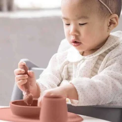 Grip + Suction Dishes|Feeding Sets-Ez Pz First Food Set
