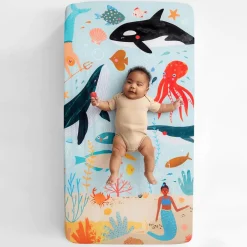 Crib Fitted Sheets-Rookie Humans Fitted Crib Sheet