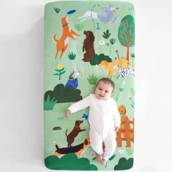 Crib Fitted Sheets-Rookie Humans Fitted Crib Sheet