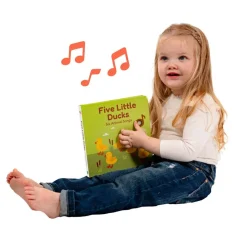 Board Books-Cali's Books Five Little Ducks Nursery Rhymes V2