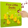 Board Books-Cali's Books Five Little Ducks Nursery Rhymes