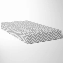 Mini Crib Bedding|Crib Fitted Sheets-Kushies Flannel Mini Crib Sheet (Print)