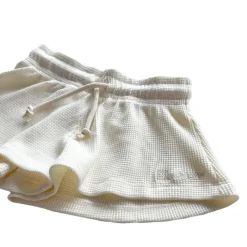 Shorts-Blueberri Flared Shorts