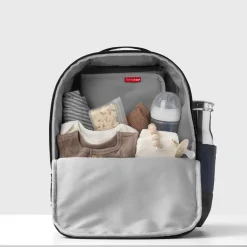 Diaper Bags-Skip Hop Flex Diaper Backpack Navy