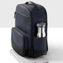 Diaper Bags-Skip Hop Flex Diaper Backpack Navy