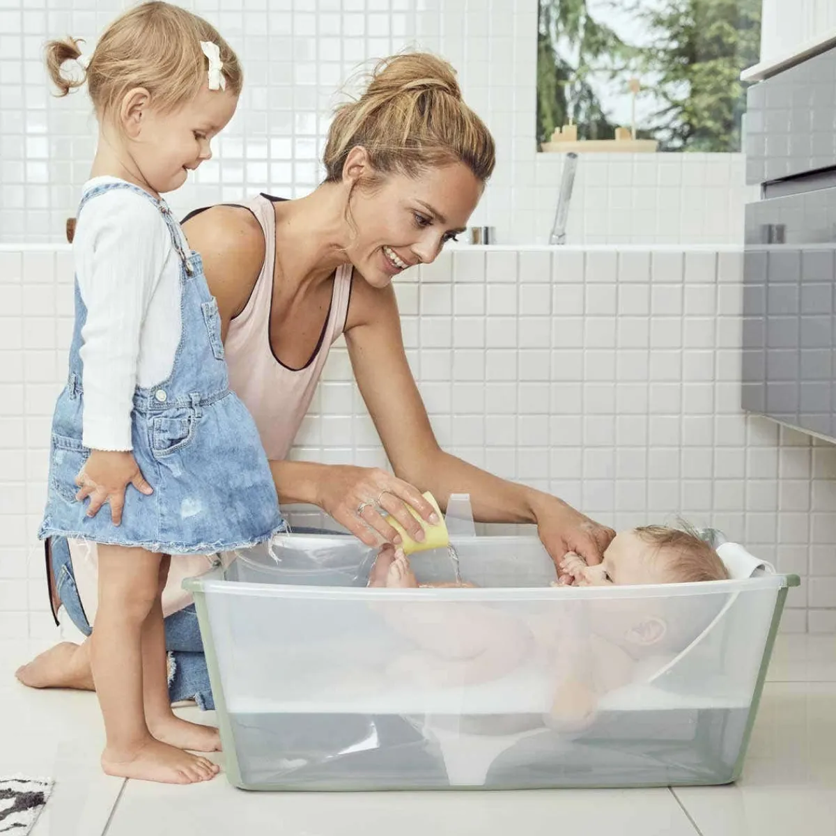 Travel Bath + Potty|Infant Tubs-Stokke Flexi Bath® Bundle