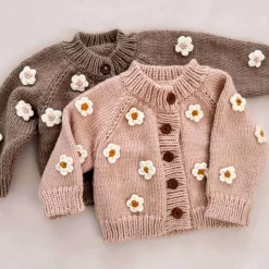 Sweaters + Jackets-Blueberry Hill Flower Cardigan