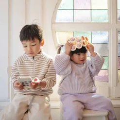 Pop Toys|Play + Learn Toys-Mushie Flower Press Toy