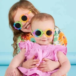 Sunglasses-Babiators Flower Sunglasses (Limited Edition) - Rainbow Collection Rad Rainbow